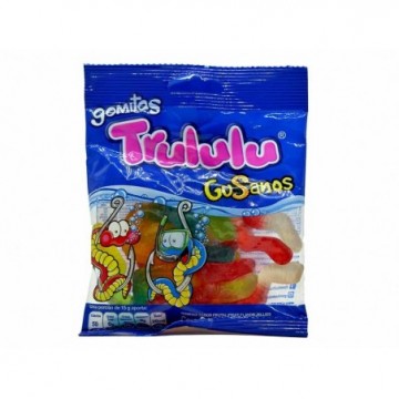 GOMITAS GUSANOS 90G TRULULU