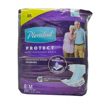 PAÑAL MEDIANO 8 UNIDADES...