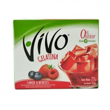 GELATINA BERRIES (CAJA) 22G...