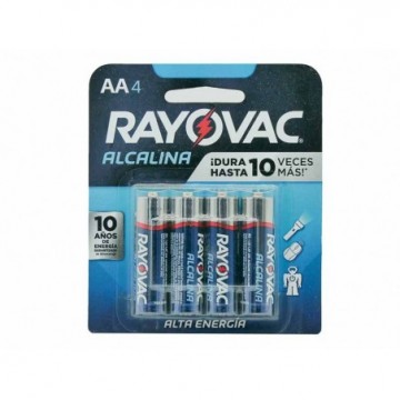 BATERIA ALKA AA 4 UNIDADES...