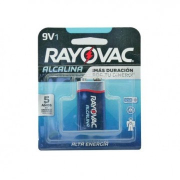 BATERIA ALKA 9V RAYOVAC
