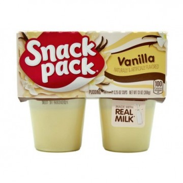 PUDIN VANILLA 368G SNACK PACK