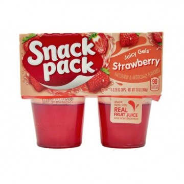 PUDIN FRESA 368G SNACK PACK