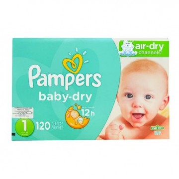 PAÑAL N1 12 UNIDADES PAMPERS