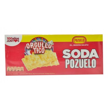 GALLETA SODA 20 PAQUETES...