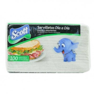 SERVILLETA 100 UNIDADES SCOTT