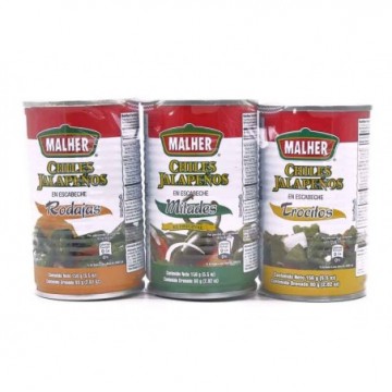 CHILE MIXTO 3PACK 468G MALHER