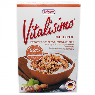 CEREAL PASAS Y FRUTOS SECOS...