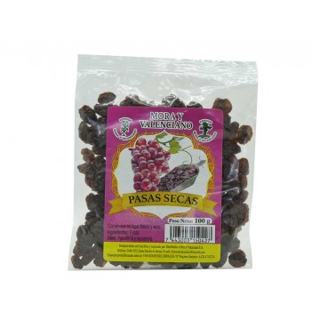 PASAS MORA Y VALENCIANO 100G