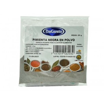 PIMIENTA NEGRA  EN POLVO...