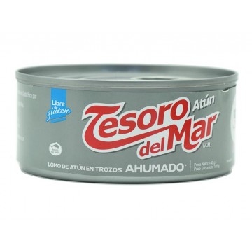 ATUN TROZOS AHUMADO 140G...
