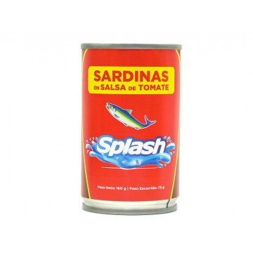 SARDINA TOMATE 155G SPLASH