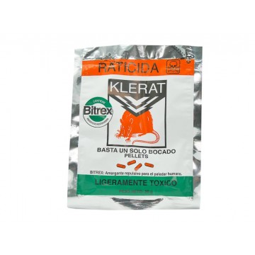 RATICIDA KLERAT PELLETS 20G