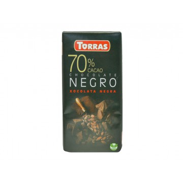 CHOCOLATE NEGRO 70% CACAO...