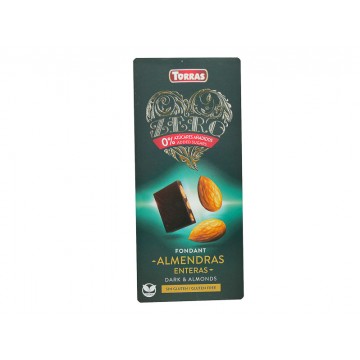 CHOCOLATE ALMENDRAS ZERO...