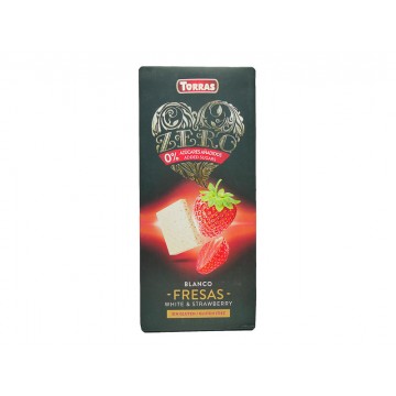 CHOCOLATE FRESA BLANCO 125G...