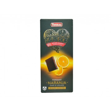 CHOCOLATE NARANJA ZERO 125G