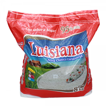 ARROZ 95% 8KG LUISIANA