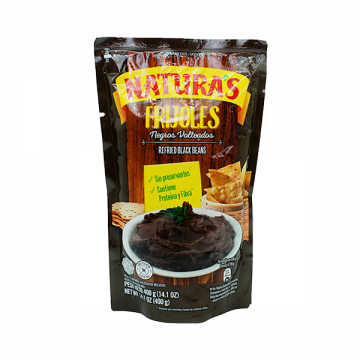 FRIJOL NEGRO VOLTEADO 400G...