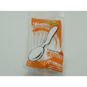 CUCHARA GRANDE 12 UNIDADES...