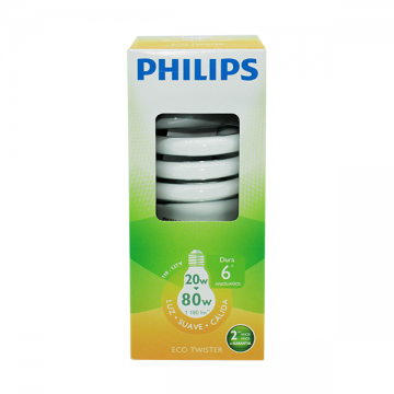 BOMBILLO ECO HOME TWIST 20W...
