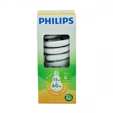 BOMBILLO ECO HOME TWIST 15W...