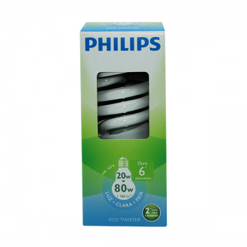 BOMBILLO ECO HOME TWIST 20W...