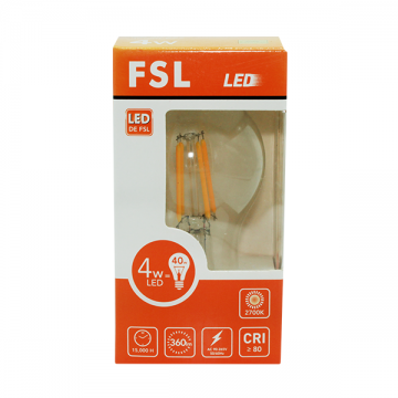 BOMBILLO LUZ LED 4W E-27...