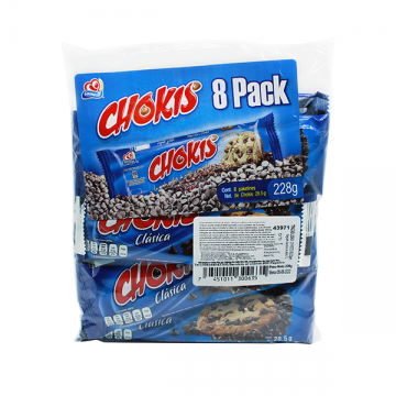 GALLETA 8PACK 228G CHOKIS