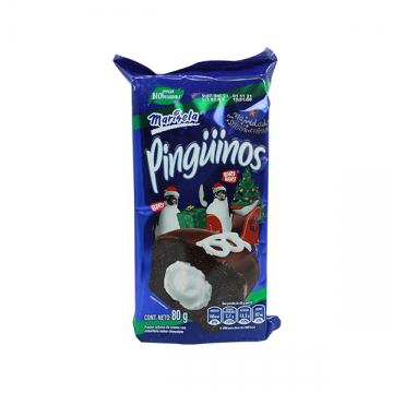 PINGÜINO MARINELA 80G NAVIDAD