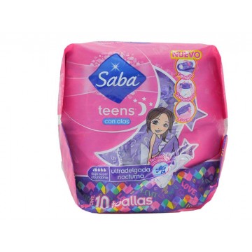 TOALLAS SANITARIAS TEENS...