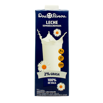 LECHE SEMIDESCREMADA (AZUL)...