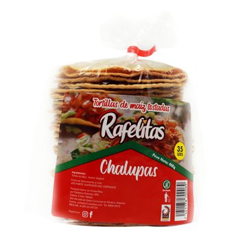 TORTILLAS CHALUPA 400G...