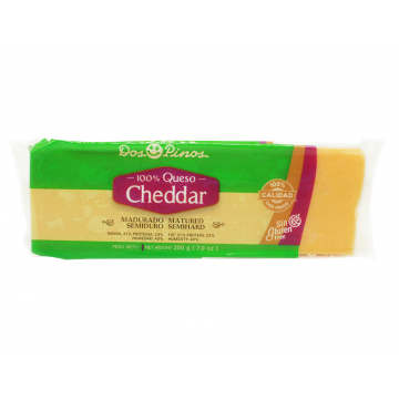 QUESO CHEDAR 200G DOS PINOS