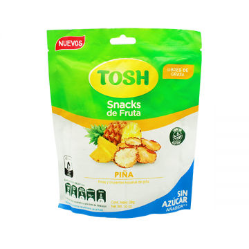 SNACKS PIÑA 28G TOSH
