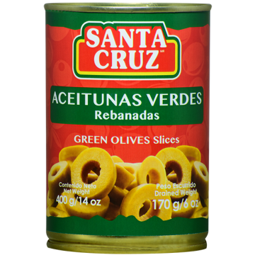 ACEITUNAS VERDES REBANADAS...
