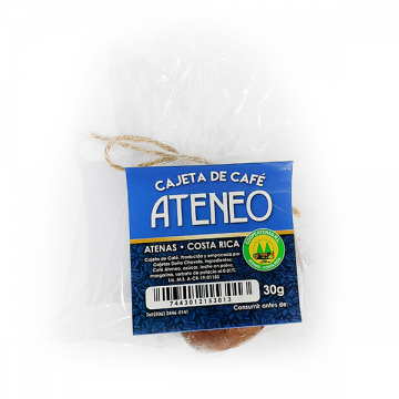 CAJETA CAFÉ ATENEO 30G