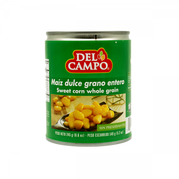 MAIZ DULCE 245G DEL CAMPO