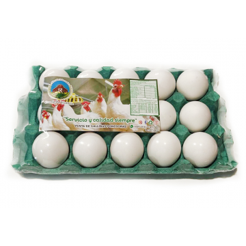 CARTÓN DE HUEVOS BLANCOS...