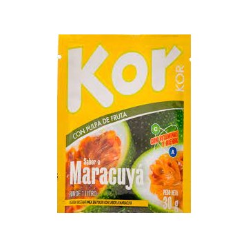 BEBIDA MARACUYA 30G KORKOR