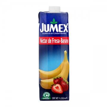 NECTAR FRESA-BANANO LITRO...