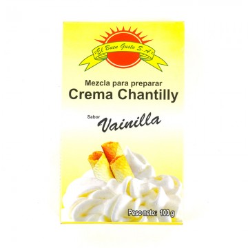 CREMA CHANTILLY VAINILLA...