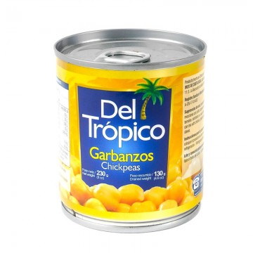 GARBANZOS 230G DEL TROPICO