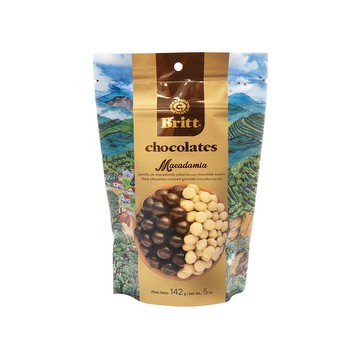 CHOCOLATE MACADAMIA 142G BRITT