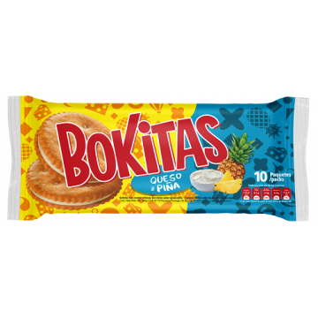 GALLETA BOKITAS QUESO Y...
