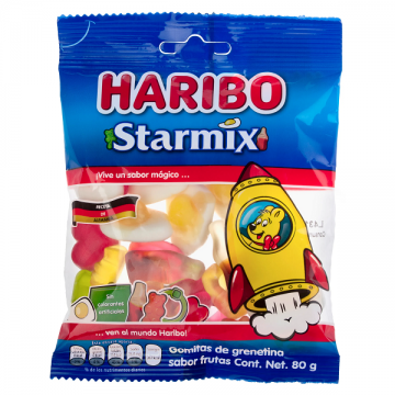 GOMITAS STARMIX 80G HARIBO
