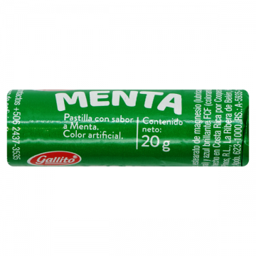 MENTAS 20G GALLITO