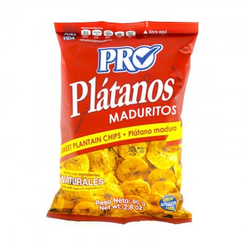 PLATANO MADURO 80G PRO