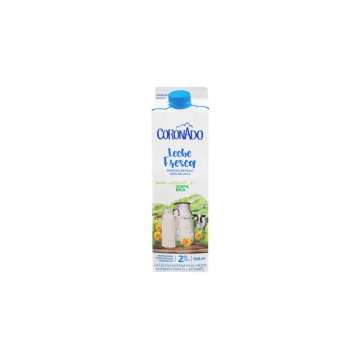 LECHE 2% 946ML CORONADO