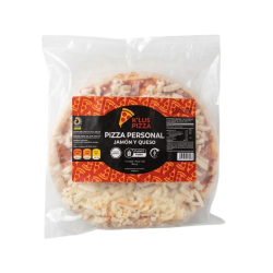 Pizza personal jamón y...